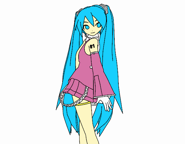 Hatsune Miku vocaloid