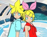 Len y Rin Kagamine Vocaloid