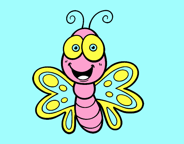 Mariposa sonriente