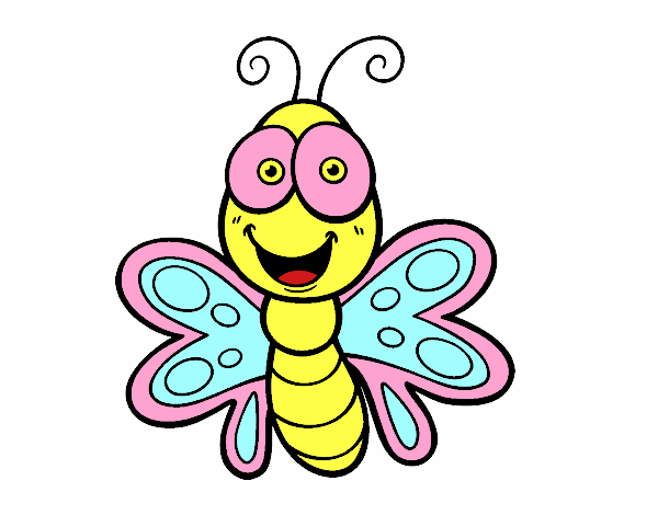 Mariposa sonriente