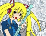 Miku con guitarra