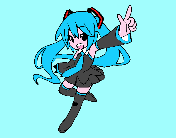 Miku vocaloid