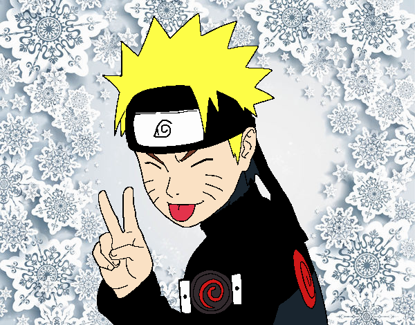 Naruto sacando lengua