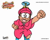 Nobita Holmes volando