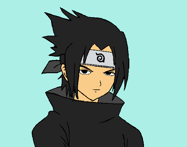 Sasuke enfadado