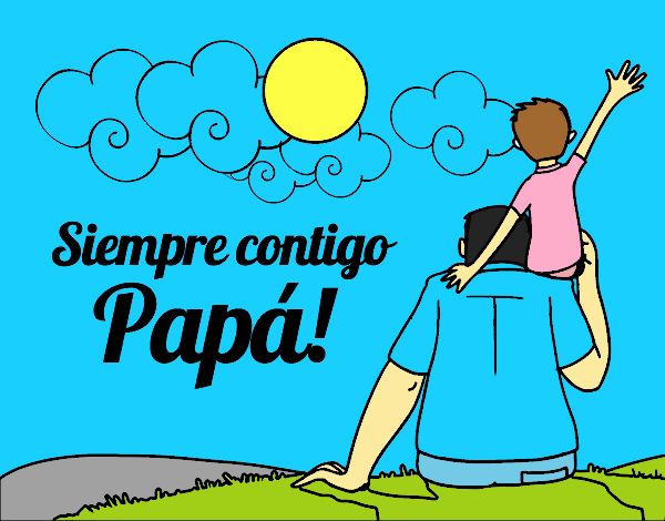 TE AMO PAPA MUCHO ERES EL MEJOR