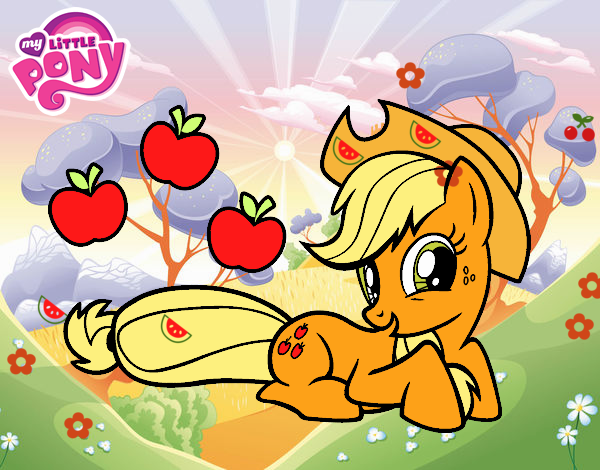 Applejack y sus manzanas