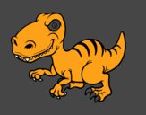 Dinosaurio velociraptor