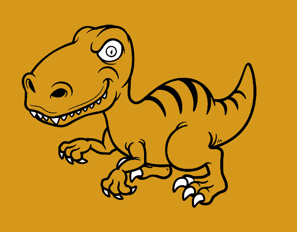 Dinosaurio velociraptor