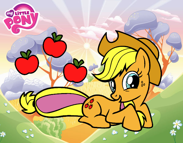 Applejack y sus manzanas