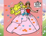 Dibujos de Barbie Escuela de princesas para Colorear - Dibujos.net