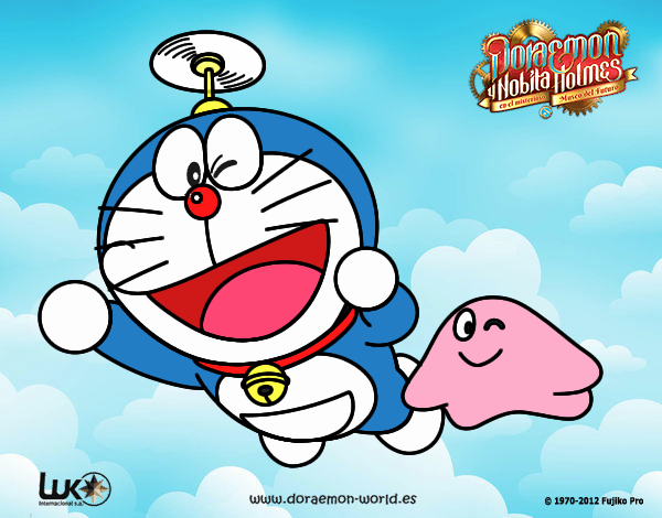 Doraemon volando