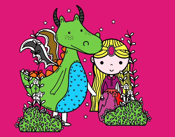 Princesa y Dragón de Oihane