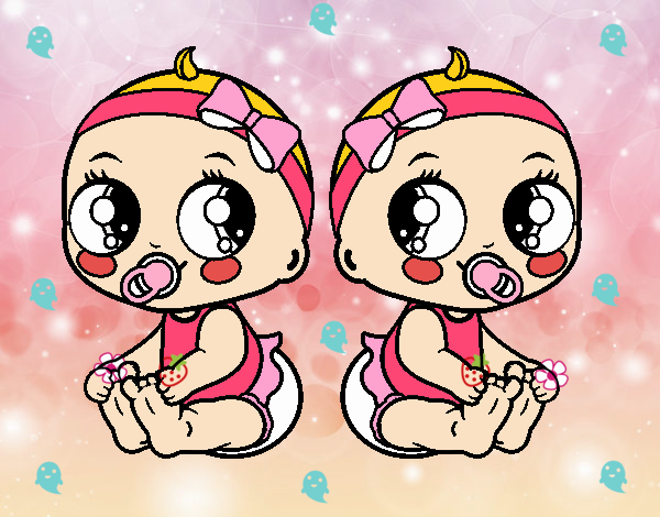 los bebes gemelos
