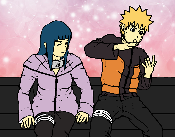 Hinata y Naruto