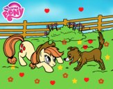 Applejack y Winona