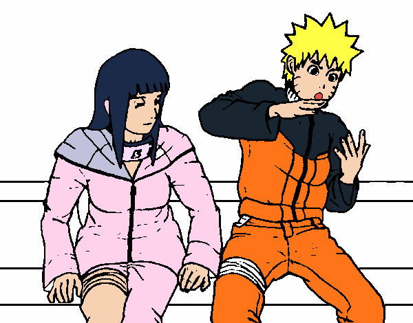 Hinata y Naruto