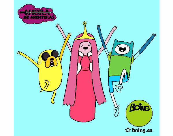 Jake, Princesa Chicle y Finn