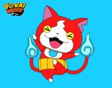 Jibanyan feliz