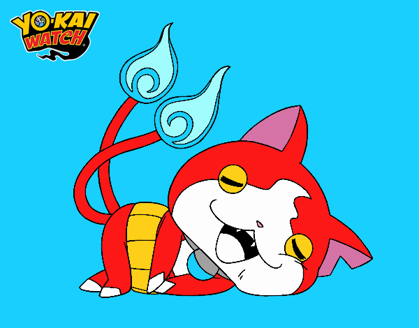 Jibanyan tumbado