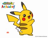 Pikachu de espaldas