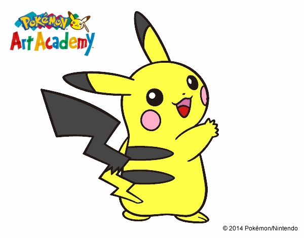 Pikachu de espaldas