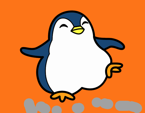 Pingüino bailando