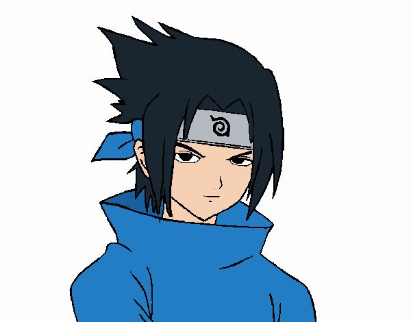 Sasuke enfadado