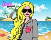 Barbie con gafas de sol