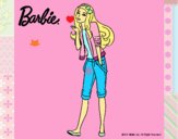 Barbie con look casual