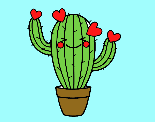 Cactus corazón