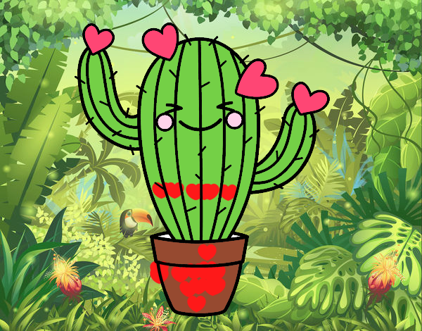 Cactus corazón