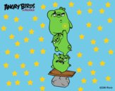 Cerdos verdes de Angry Birds