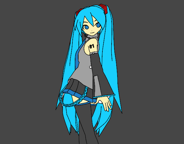 Hatsune Miku vocaloid