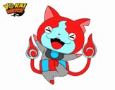 Jibanyan feliz