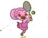 Jugadora de tenis