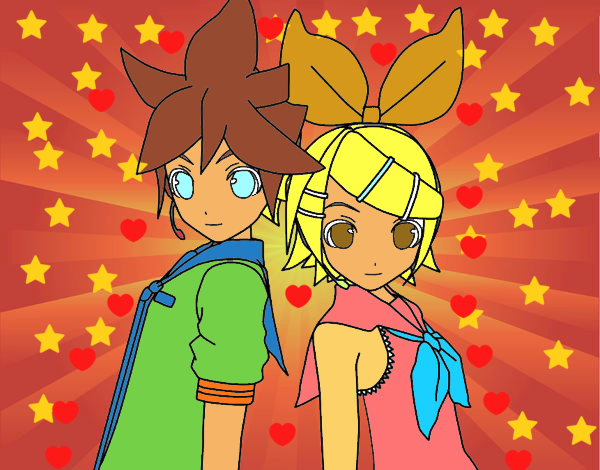 Len y Rin Kagamine Vocaloid