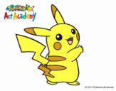 Pikachu de espaldas