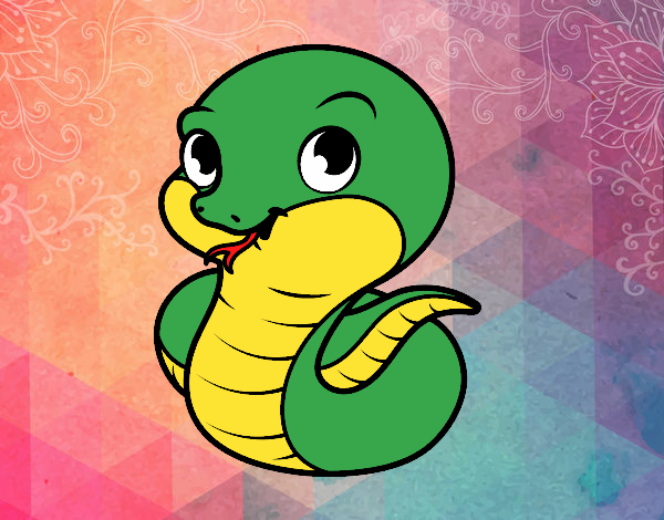 serpiente bebe