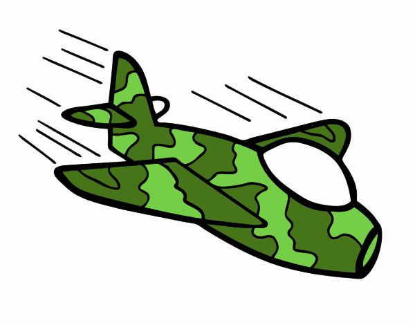 Avión de camuflaje