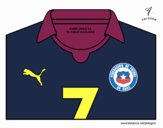 Camiseta del mundial de fútbol 2014 de Chile