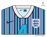 Camiseta del mundial de fútbol 2014 de Inglaterra