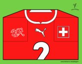 Camiseta del mundial de fútbol 2014 de Suiza