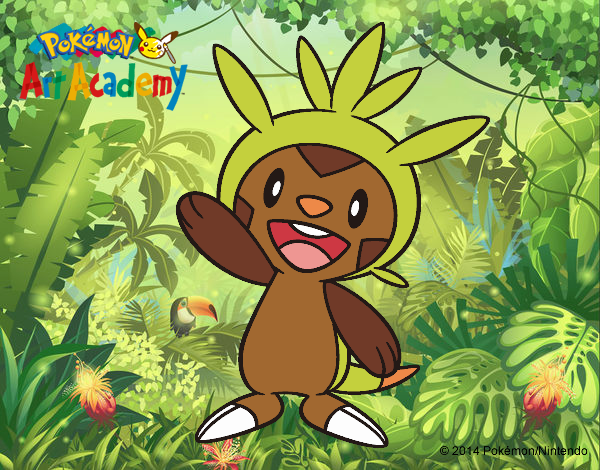 Chespin saludando