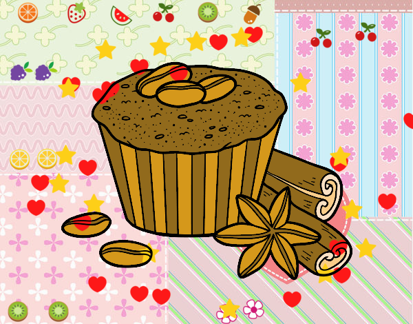 Cupcake de café