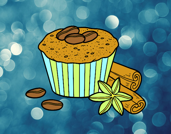 Cupcake de café