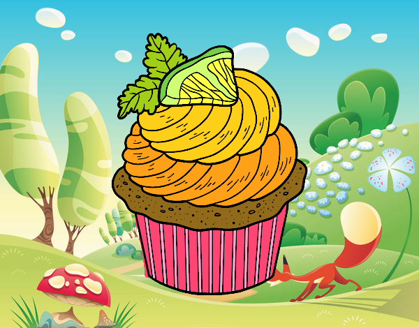 Cupcake de limón