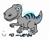 Dinosaurio velociraptor