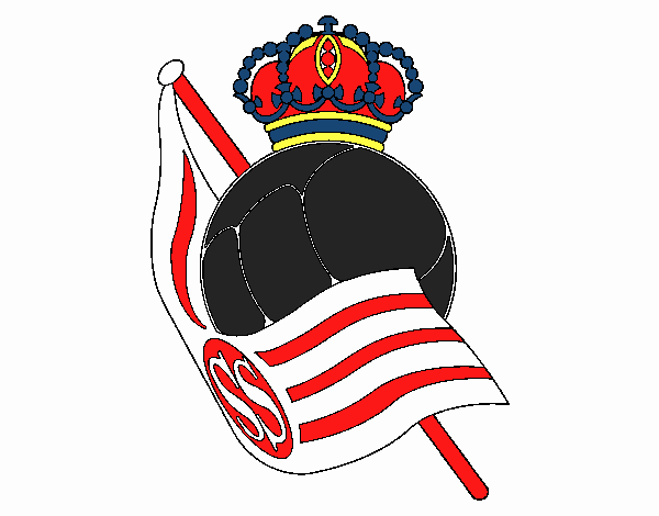 Escudo de la Real Sociedad de Fútbol