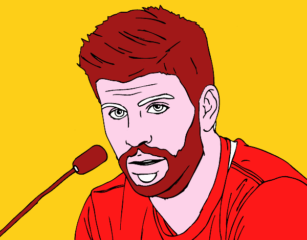 Gerard Piqué en rueda de prensa